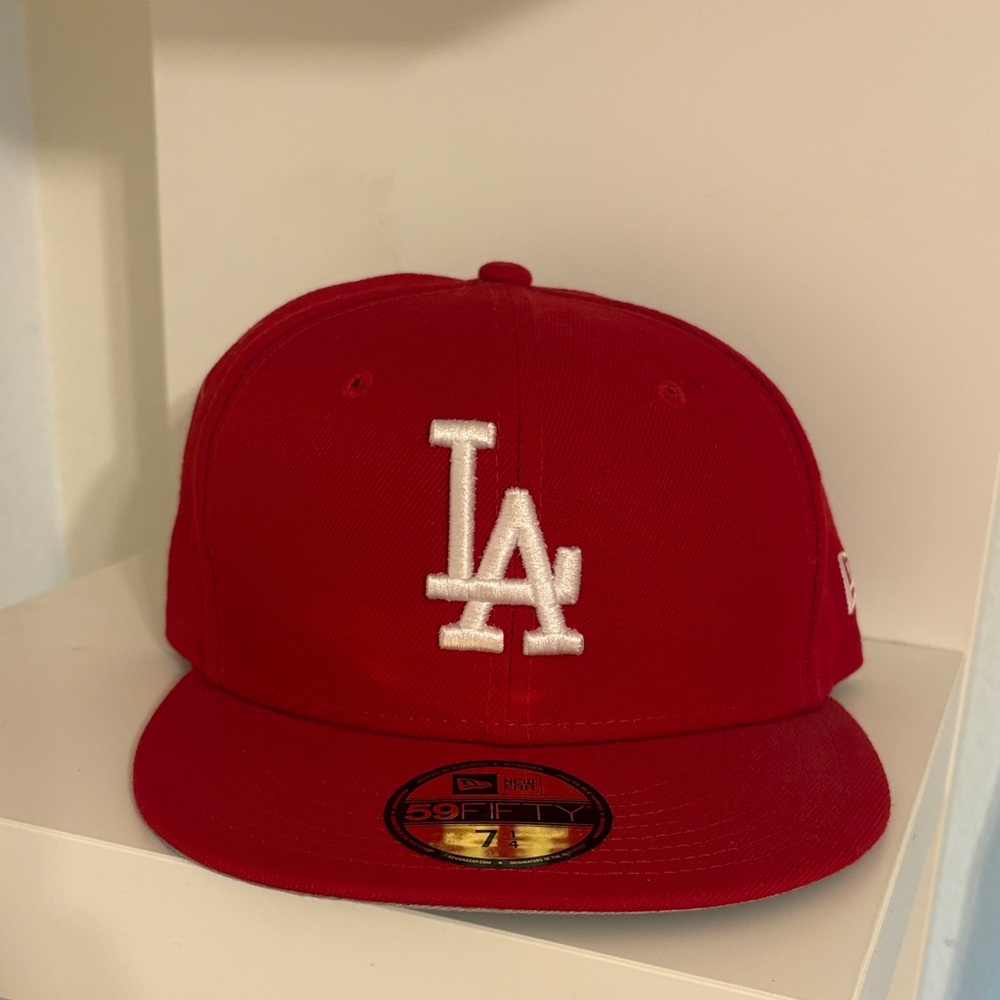 New Era Kids Red LA Cap